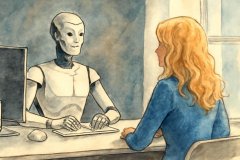 一位聘请官发短信跟面试时间 